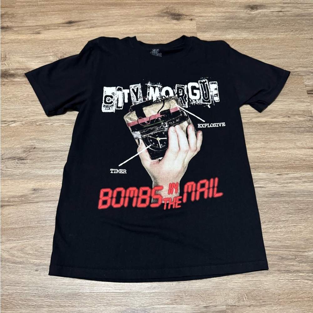 City Morgue Black Graphic Tee